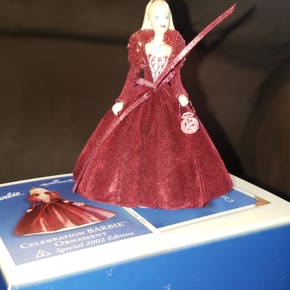 Holiday Barbie figurines/ornaments